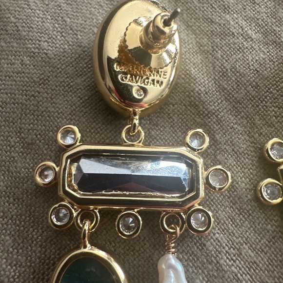 BRAND NEW- Mignonne Gavigan- Luxe Greenwich Earrings - Picture 2 of 5